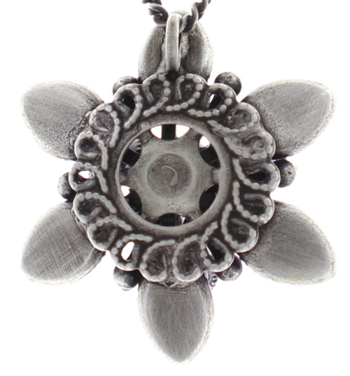 Konplott Halskette Lotus Flower lila silver