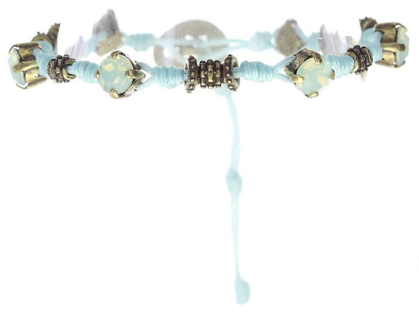 Konplott Armband Festival Bracelet brass pastel multi chrysolite opal