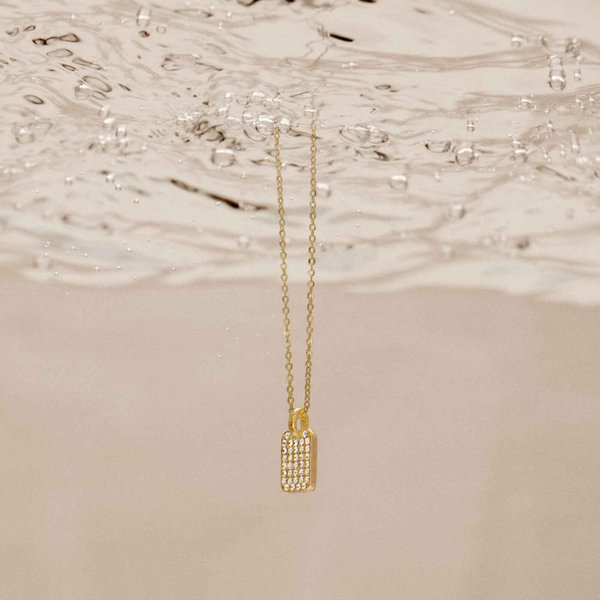Dansk Copenhagen Halskette Shimmer Necklace Gold Plating