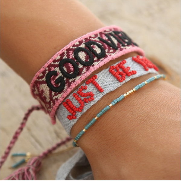 Love Ibiza Armband Set JUST BE YOU AND LIVE YOUR DREAM