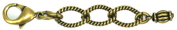 Konplott Halskette/Armband Verlängerung breit - Brass