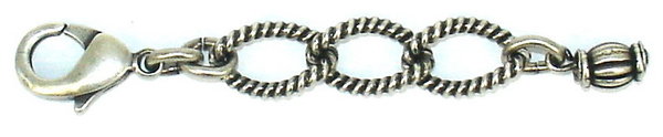 Konplott Halskette/Armband Verlängerung breit - antik silber