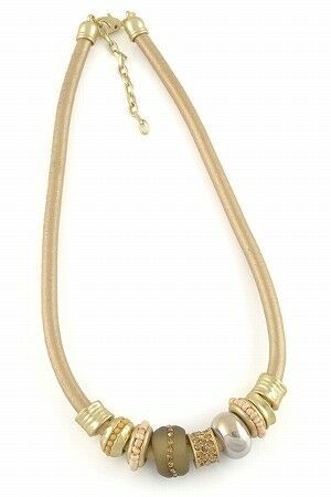 Lizas Halskette mit Luxury gold-naturmix