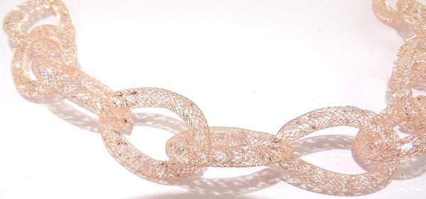 Lizas Halskette Glamour rosegold-crystal