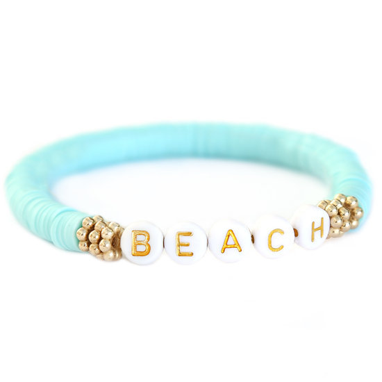 Love Ibiza Armband Summer Beach gold turquoise
