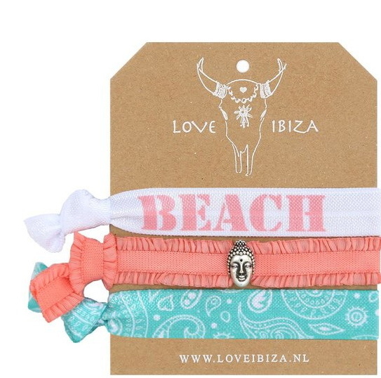 Love Ibiza Haargummi/Armband Beach girl
