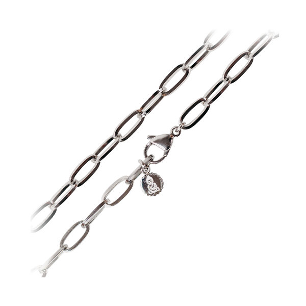 Glücksbringer - Halskette - Gliederkette für Charms silber 45cm