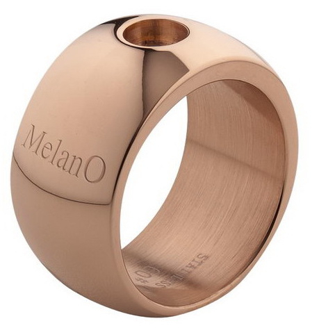 Melano Fingerring Magnetic Ring 12mm shiny rosegold