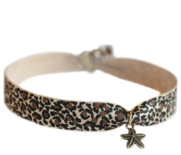 Love Ibiza Fußkette/Anklet leopard starfish