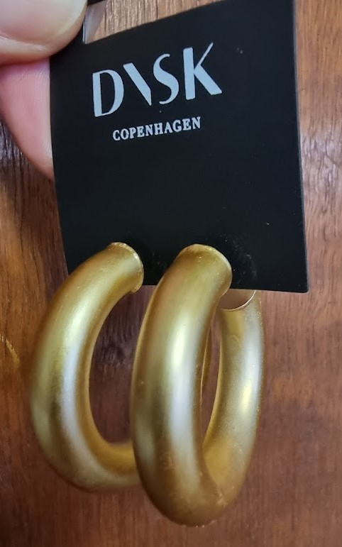 Dansk Copenhagen Ohrringe/Creolen Alaya gold